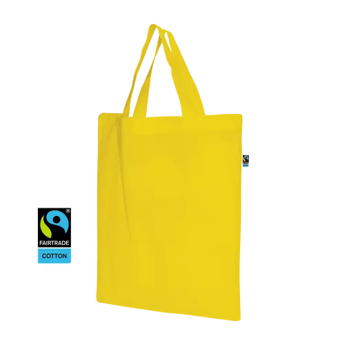 50 FairTrade Stofftaschen gelb 38x42cm Stoffbeutel bedrucken