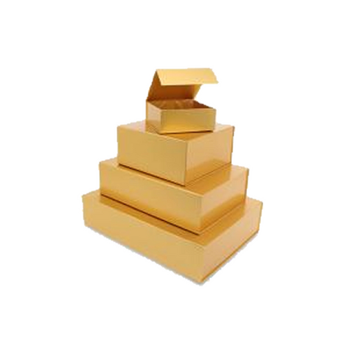 50 Geschenkkartons gold 32er Geschenkkarton bedrucken