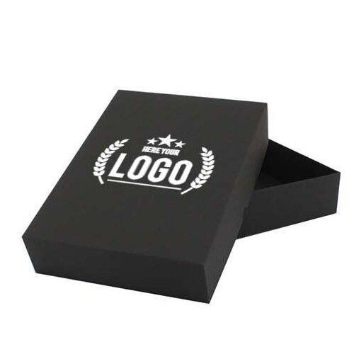 30 Geschenkbox 21er schwarz Geschenkkarton bedrucken