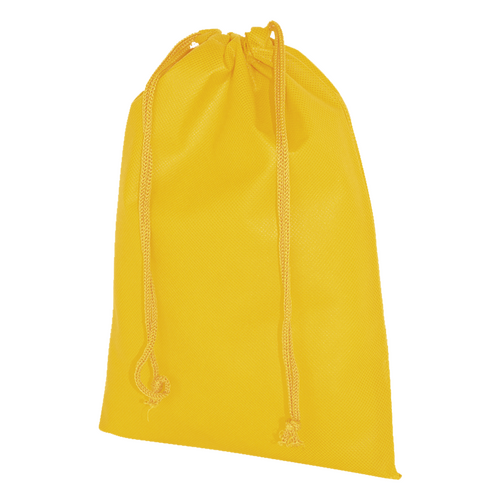 100 Turnbeutel Non Woven gelb 25x35cm Wovenbeutel bedrucken