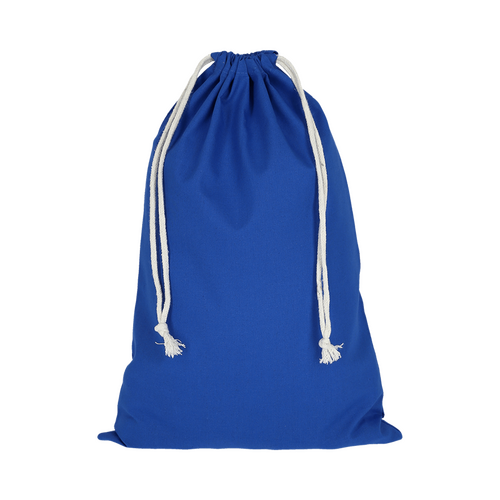 100 Stoffsack royalblau 30x45cm Baumwollsäckchen bedrucken