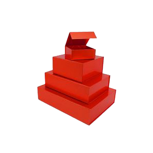 25 Geschenkkarton rot 13er Geschenkkarton bedrucken