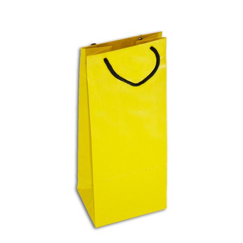Flaschentasche-Geschenkverpackung gelb
