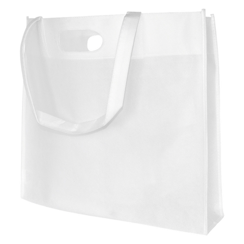 250 Non Woven Tasche weiss 44 10x38cm Woventaschen bedrucken