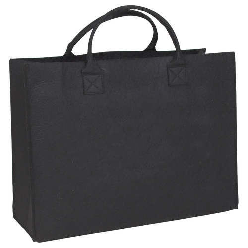 100 Filz-Shopper grau 45 14x34cm Filztaschen bedrucken