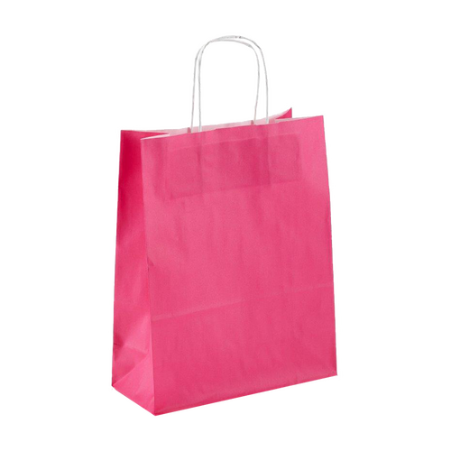 100 Papiertüten rosa 22 10x28cm Kordel Papiertueten bedrucken