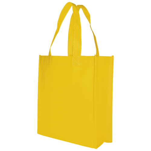 100 Non Woven gelb 23 10x25cm Woventasche bedrucken