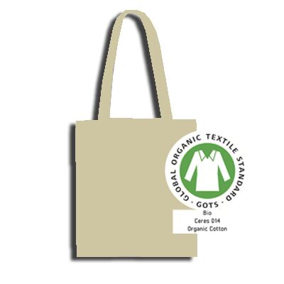 Baumwolltaschen natur zum Bedrucken
