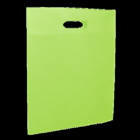 400 Non Woven Taschen hellgrün 30x40cm Woventasche bedrucken