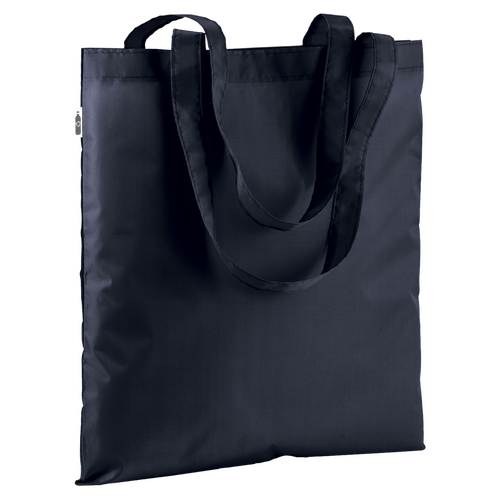 250 rPET-Tasche navyblau 37x42cm Woventasche bedrucken