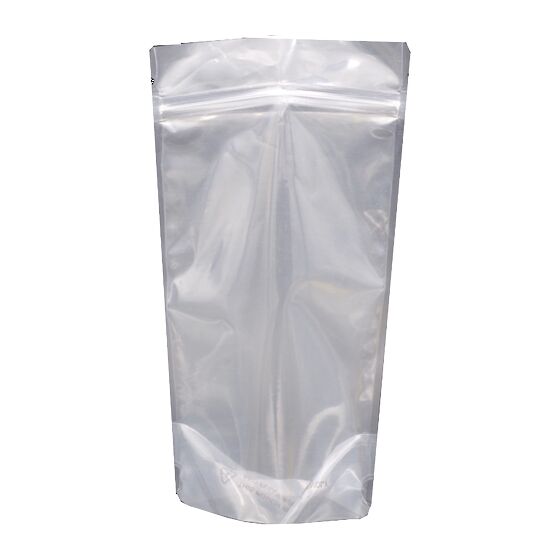 Standbodenbeutel 8,5x14 5 cm transparent bedruckte Papiertüten