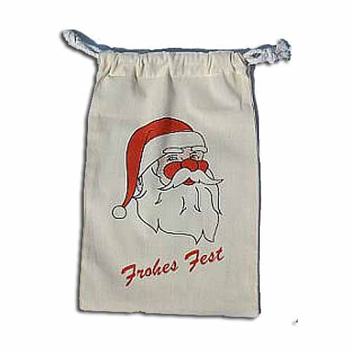 Weihnachtstaschen mit Motiv Nikolaus Auslauf