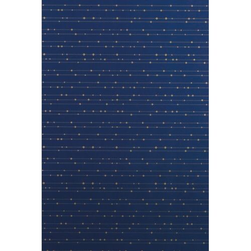 Geschenkpapier blau/gold