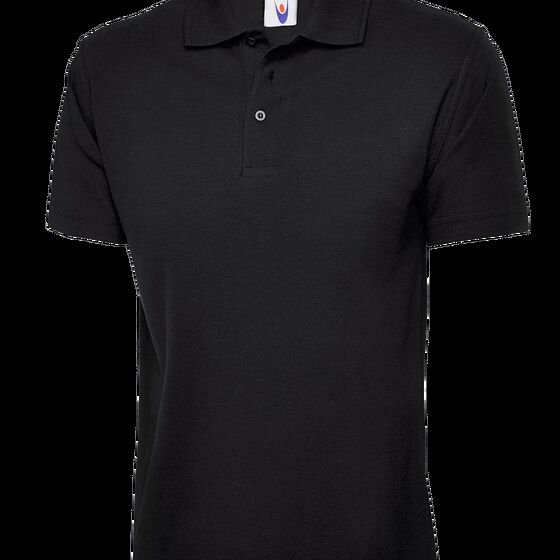 10 Polo-Shirt schwarz Poloshirt bedrucken