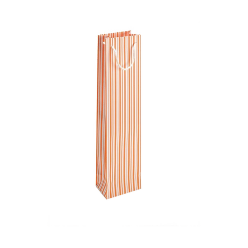 grüne Flaschentasche mit Rebemuster