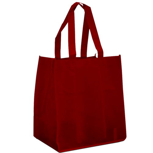 50 Flaschentasche bordeaux 27 19x30cm Woventasche bedrucken