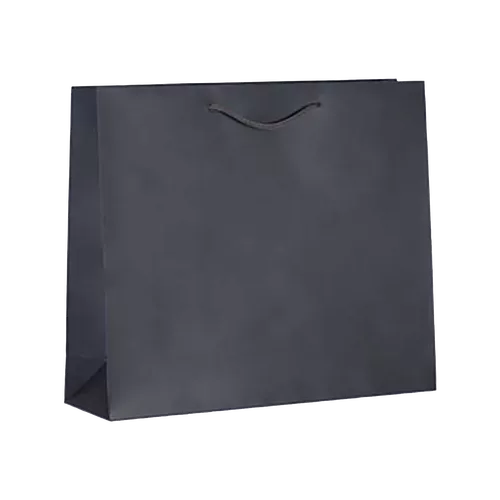 100 Messetaschen anthrazit 25 10x20cm Papiertaschen bedrucken