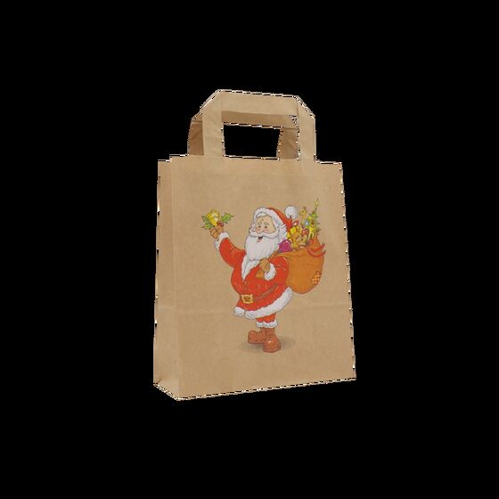 Weihnachtstasche Geschenktasche Santa