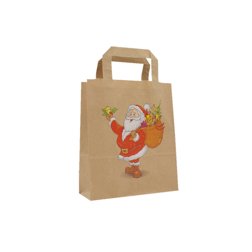 Weihnachtstasche Geschenktasche Santa