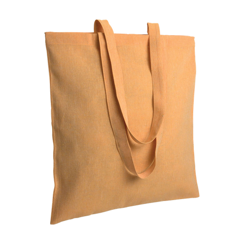 500 Recycling-Stofftaschen gelb 150g/qm 38x42cm langer Henkel Stoffbeutel bedrucken