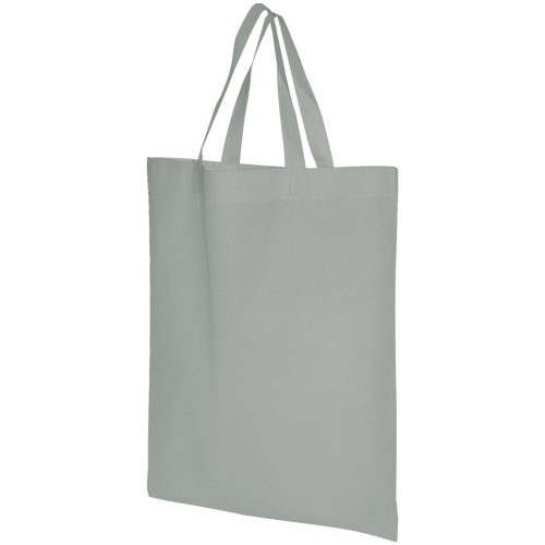 250 Non Woven Bags grau 38x42cm Woventasche bedrucken