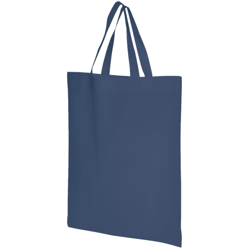 50 Non Woven Taschen blau 22x26cm Woventasche bedrucken
