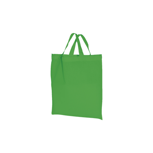 100 Stofftaschen hellgrün 28x32cm kurze Henkel Stoffbeutel bedrucken