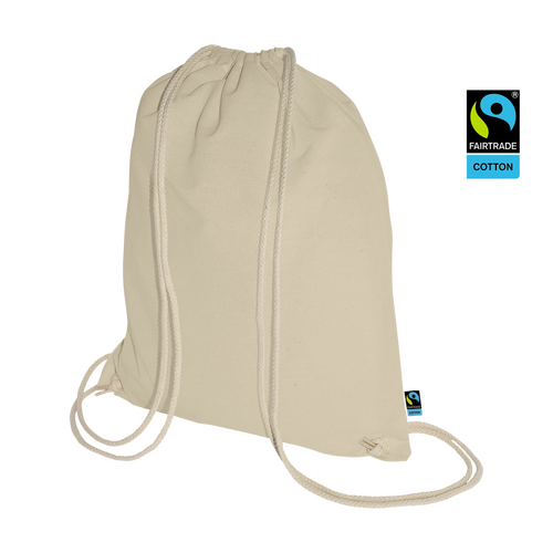 100 Turnbeutel natur FairTrade 38x46cm Turnbeutel bedrucken