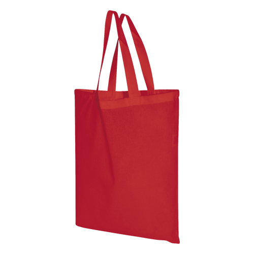 50 Stofftaschen rot 38x42cm kurzer Henkel Stoffbeutel bedrucken
