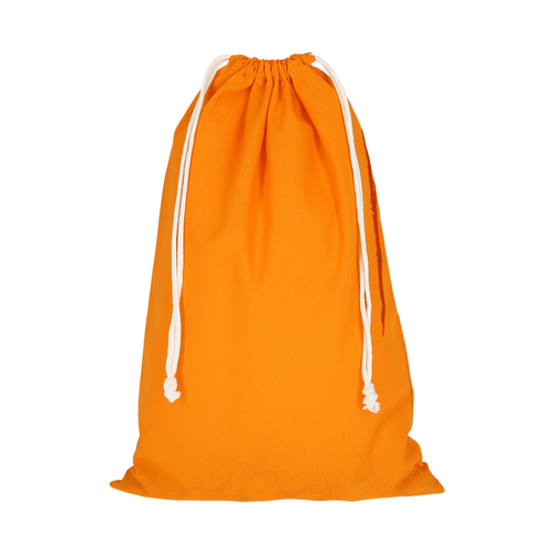 250 Stoffsack orange 30x45cm Baumwollsäckchen bedrucken