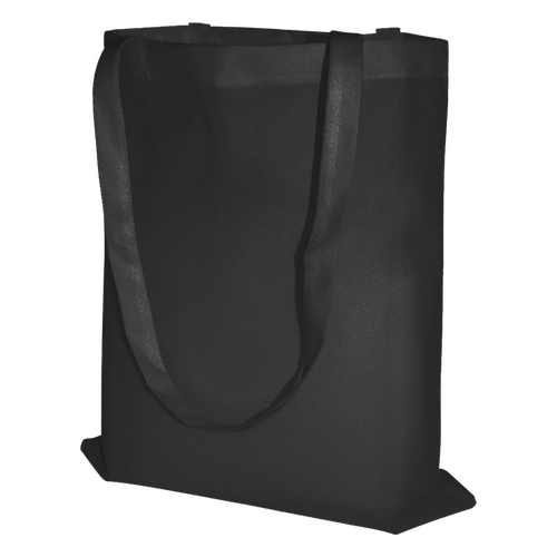 50 Non Woven Bags schwarz 38x42cm Woventasche bedrucken