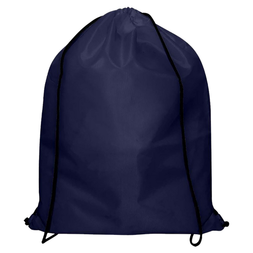 300 Nylon Rucksack navyblau 33x42cm Turnbeutel bedrucken