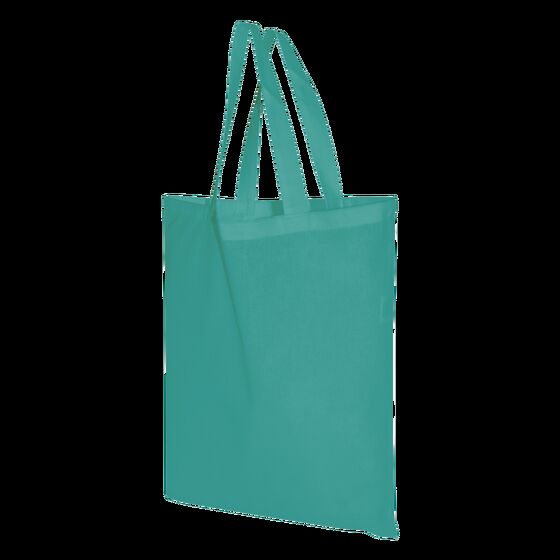 250 Stofftaschen smaragd 38x42cm kurze Henkel Stoffbeutel bedrucken