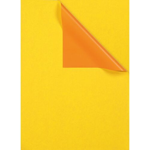 Geschenkpapier 2c gelb/orange