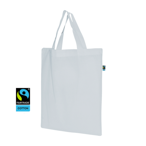 500 FairTrade Stofftaschen weiß 38x42cm Stoffbeutel bedrucken