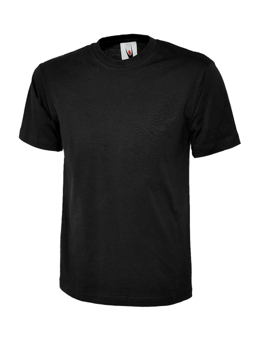 10 T-Shirt Classic schwarz Tshirt bedrucken