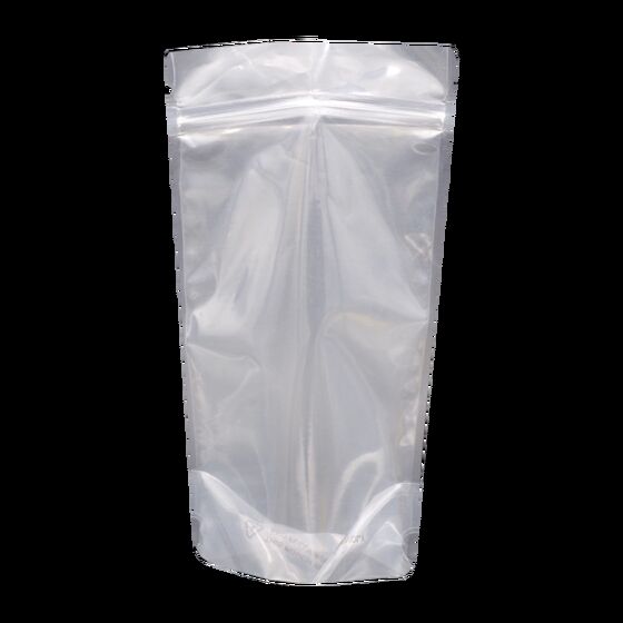 1000 Standbodenbeutel 11x18,5 6,5cm transparent Standbodenbeutel bedrucken