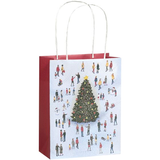 Weihnachtstueten 18 09x23cm Recyclingpapier Together