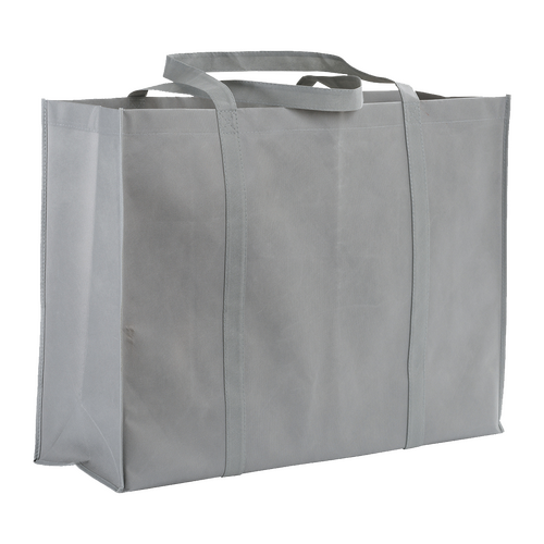 50 Non Woven Tasche grau60 20x45cm Woventasche bedrucken