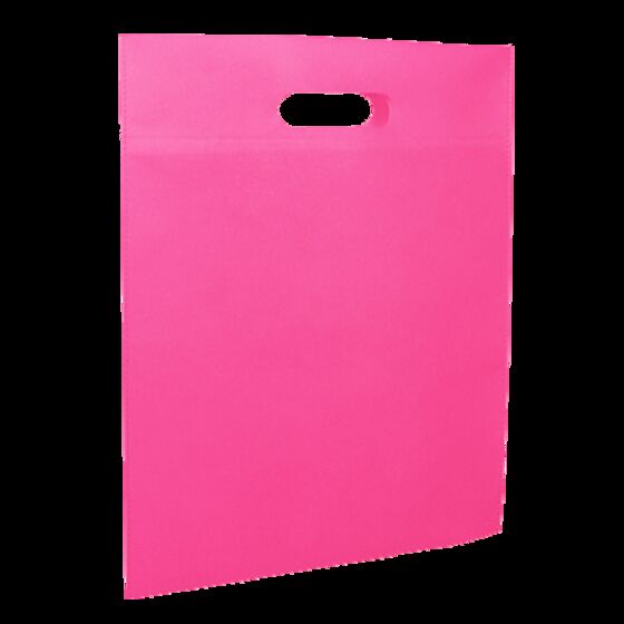 400 Non Woven Taschen pink  40x45cm Woventasche bedrucken