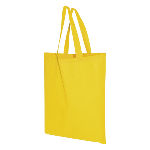 250 Stofftaschen gelb 38x42cm kurzer Henkel Stoffbeutel bedrucken