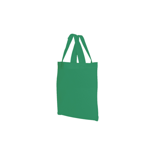 250 Stofftaschen mittelgrün 28x32cm kurze Henkel Stoffbeutel bedrucken