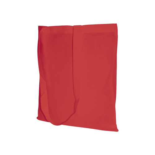 100 Stofftaschen rot 38x42cm langer Henkel Stoffbeutel bedrucken
