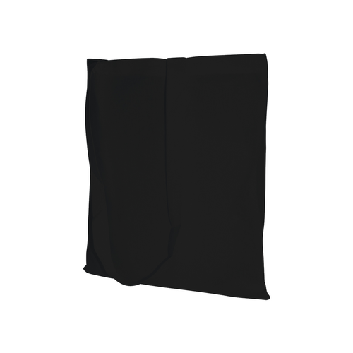 100 Stofftaschen schwarz 38x42cm langer Henkel Stoffbeutel bedrucken