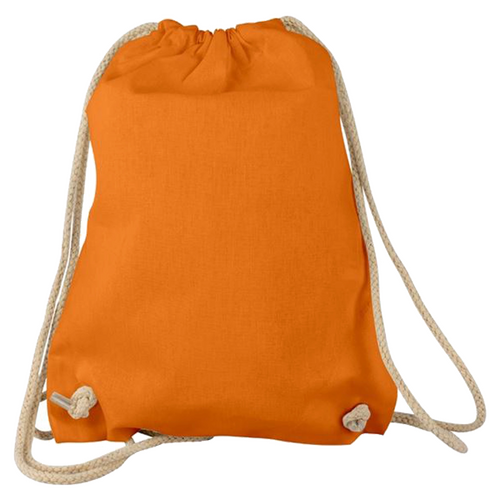 200 Turnbeutel orange 21x29cm Stoffrucksack bedrucken