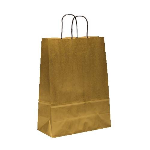 300 Weihnachtstüten gold  24 11x31cm Papiertueten bedrucken