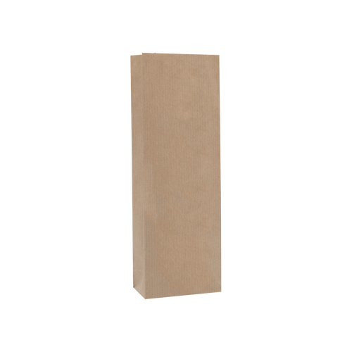 800 Blockbodenbeutel 13,5 7,5x31,5mm braun Blockbodenbeutel bedrucken