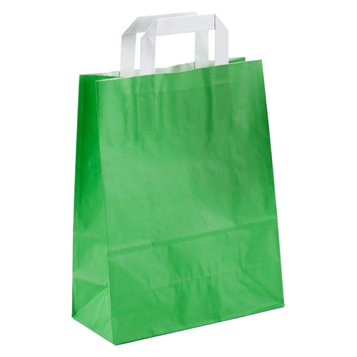 500 Papiertüten grün 18 8x22cm Papiertueten bedrucken