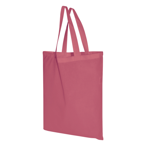 250 Stofftaschen lachs 38x42cm kurze Henkel Stoffbeutel bedrucken