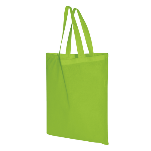 100 Stofftaschen hellgrün 22x26cm kurze Henkel Stoffbeutel bedrucken